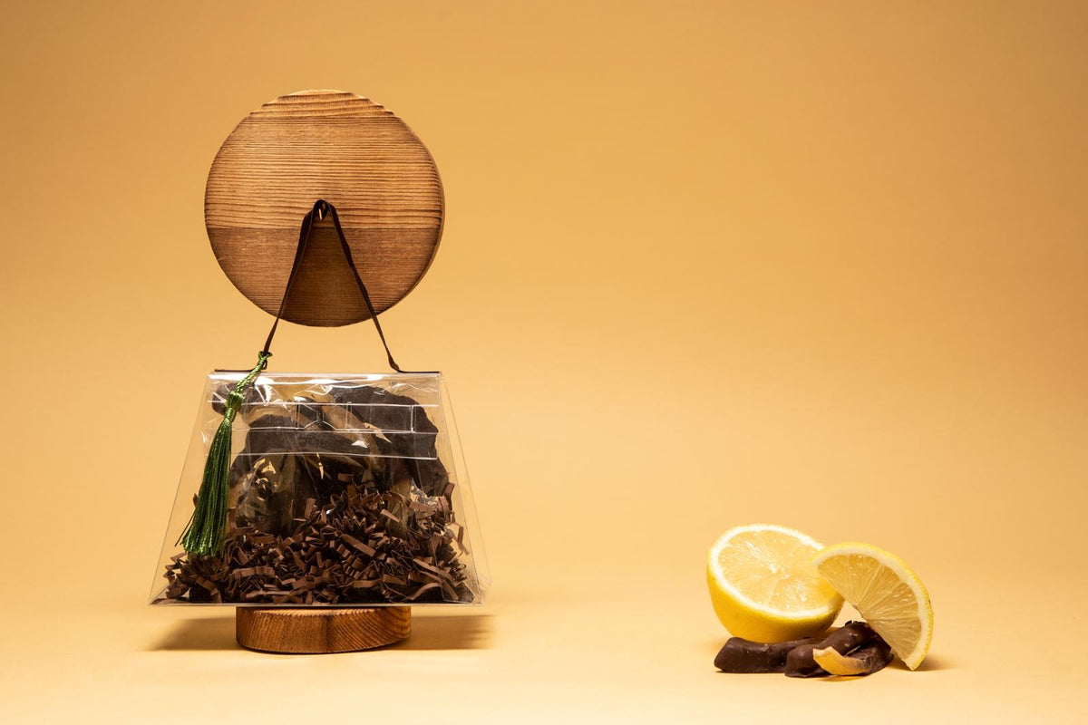 BARK PURSE - DARK CHOCOLATE CITRUS PEEL