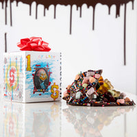 MR. WATTSON- MY LAST DOLLA - DARK CHOCOLATE 60% WITH GUMMI BEAR,SPRINKLE,MARSHMALLOW