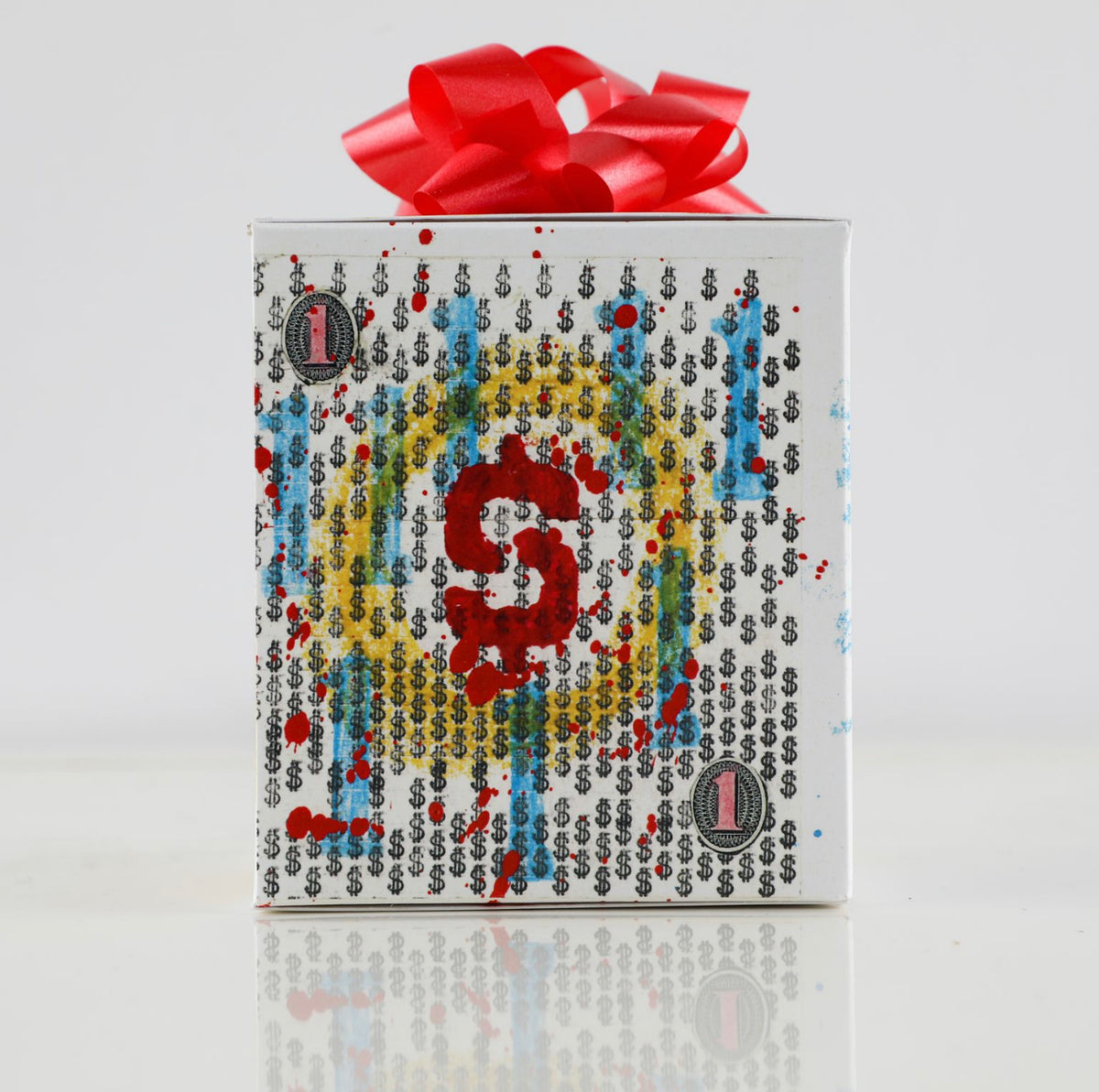 MR. WATTSON- MY LAST DOLLA - DARK CHOCOLATE 60% WITH GUMMI BEAR,SPRINKLE,MARSHMALLOW